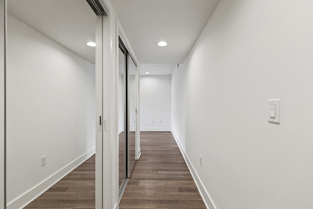 Bedroom with Two Closets