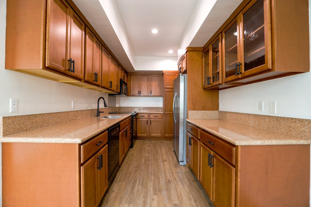 Full-Size Kitchen with Ample Cabinet Storage