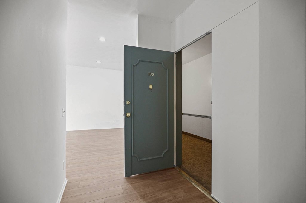 Front Entrance of Apartment Home