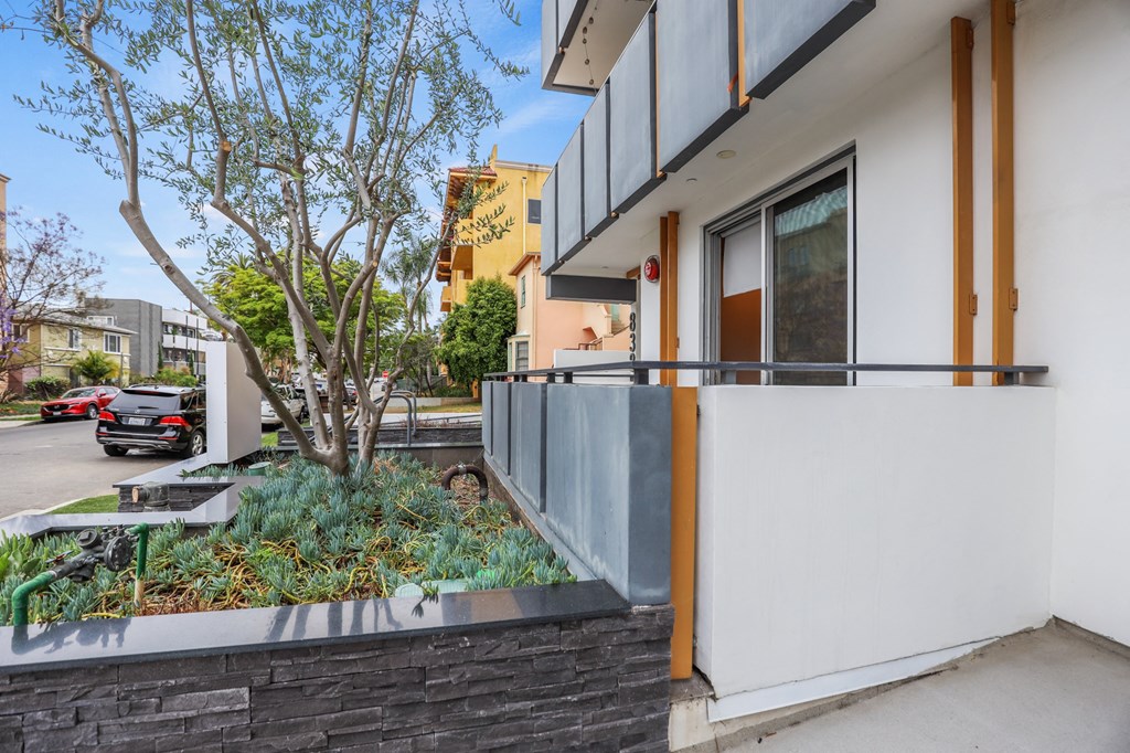 Side View of the Front Entrance of The Hudson by Wiseman