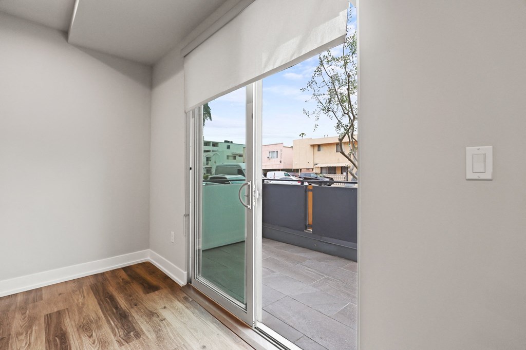 Bedroom with Patio Access
