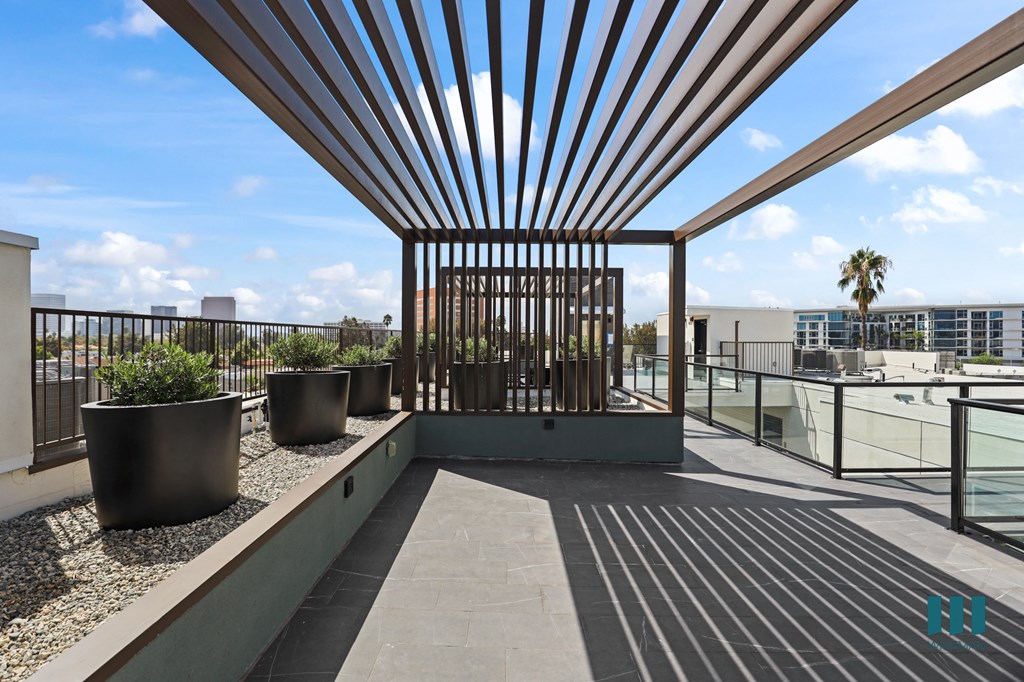 Rooftop Terrace with Skyline Views