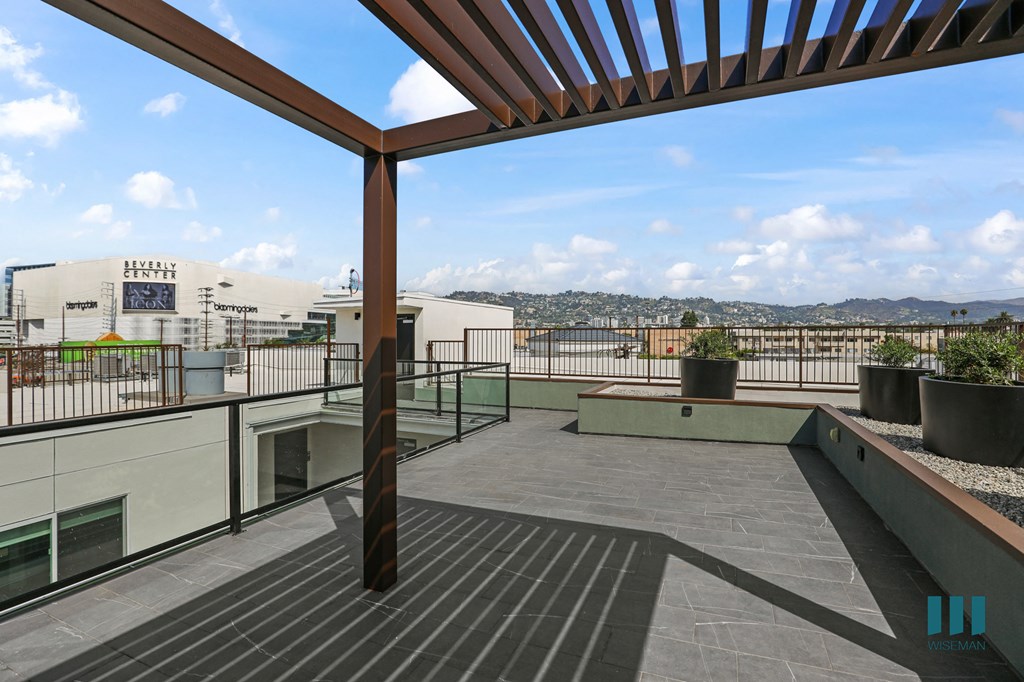 Rooftop Terrace of Blackburn La Cienega by Wiseman