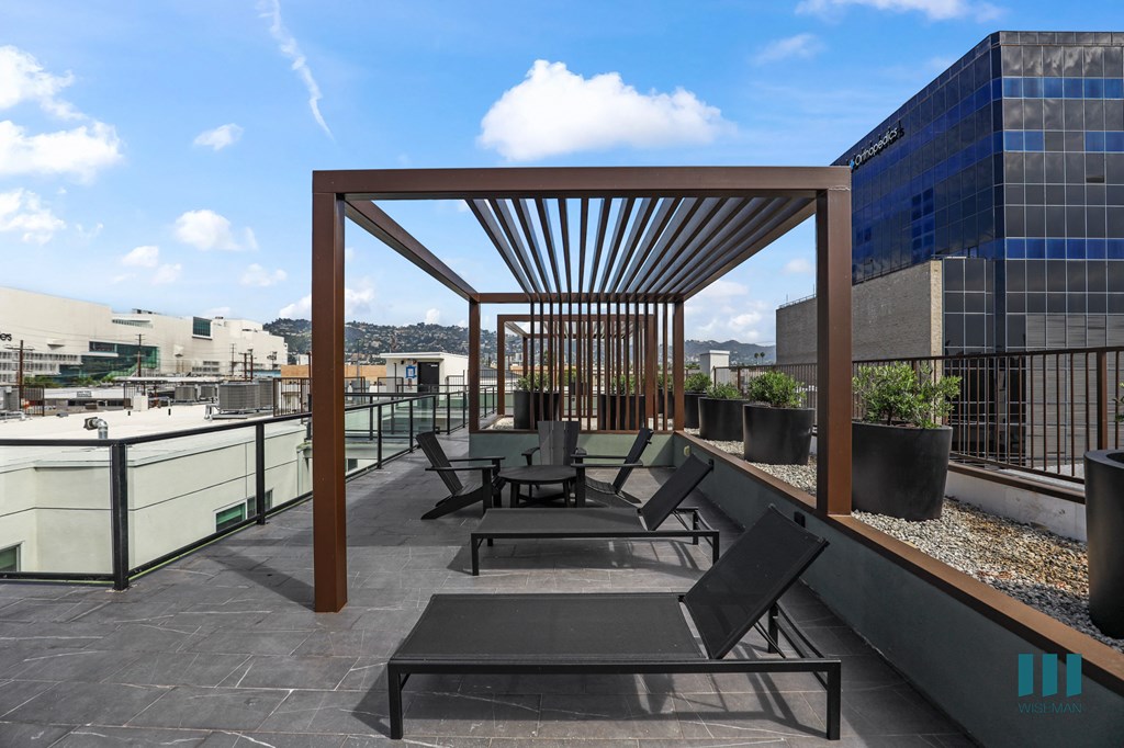 Rooftop Terrace with Seating Area
