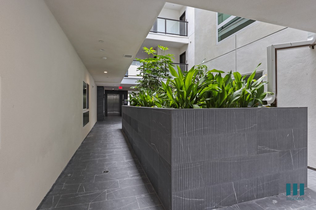 Lower Level Interior Courtyard