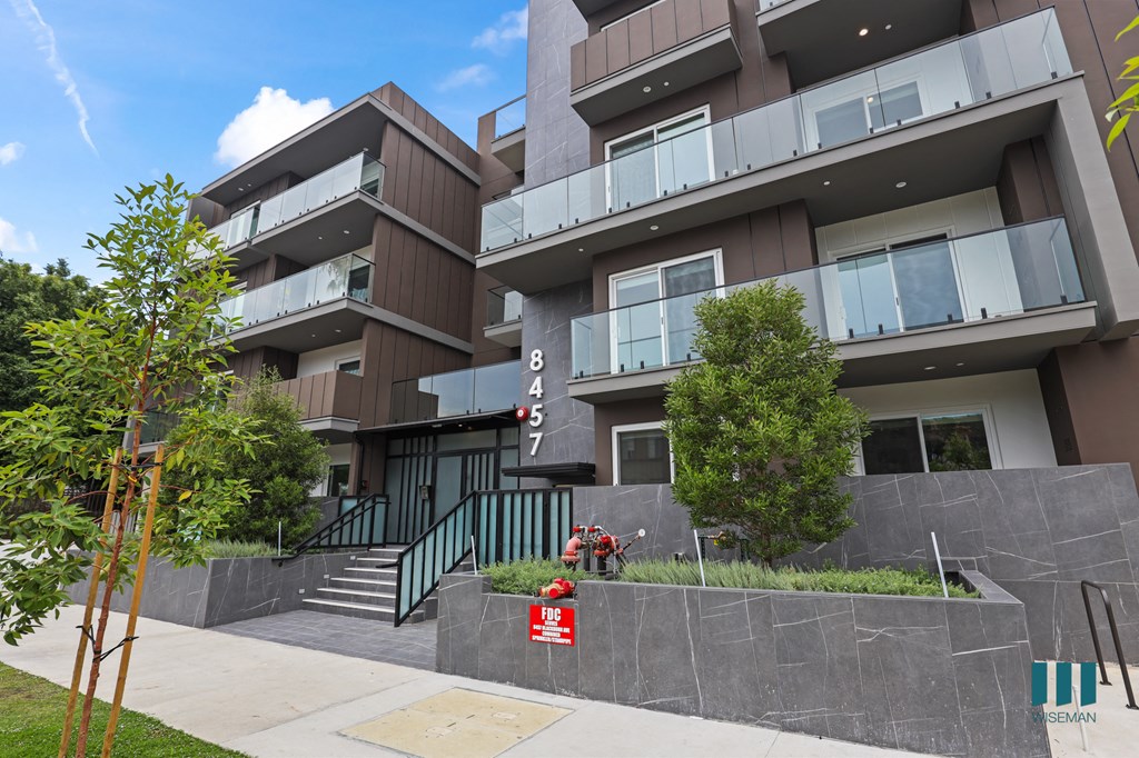 Sidewalk View of Blackburn La Cienega by Wiseman