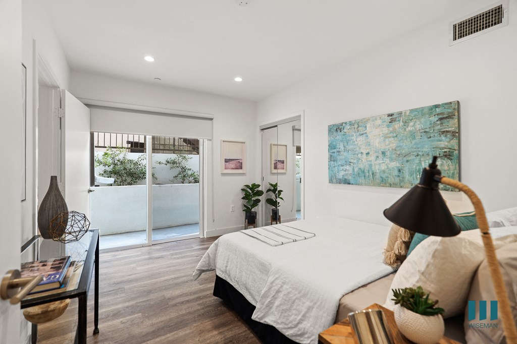 Bedroom with Bathroom, Walk-In Closet, and Private Entrance