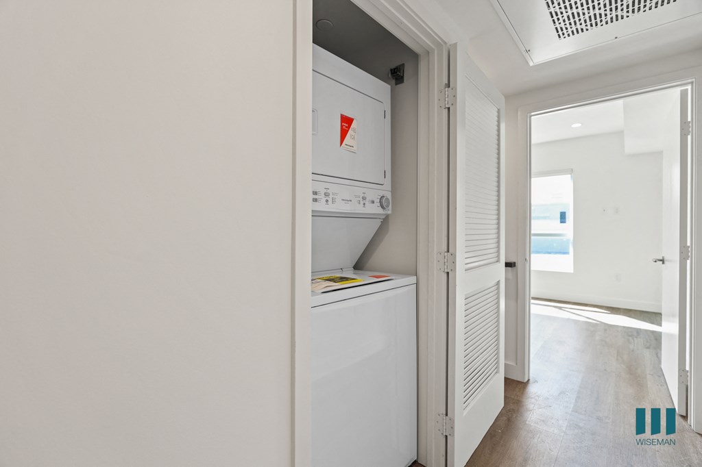 In-Suite Washer and Dryer