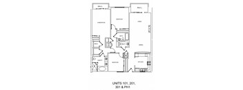 Units 101, 201, 301, PH1
