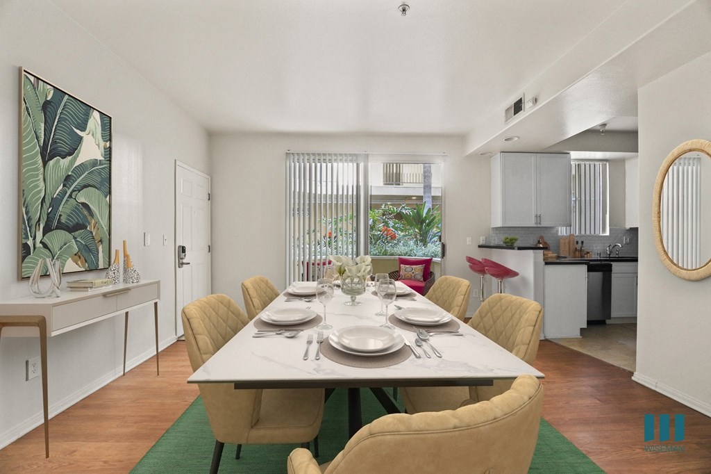 Front Entrance, Dining Room, Kitchen, and Patio