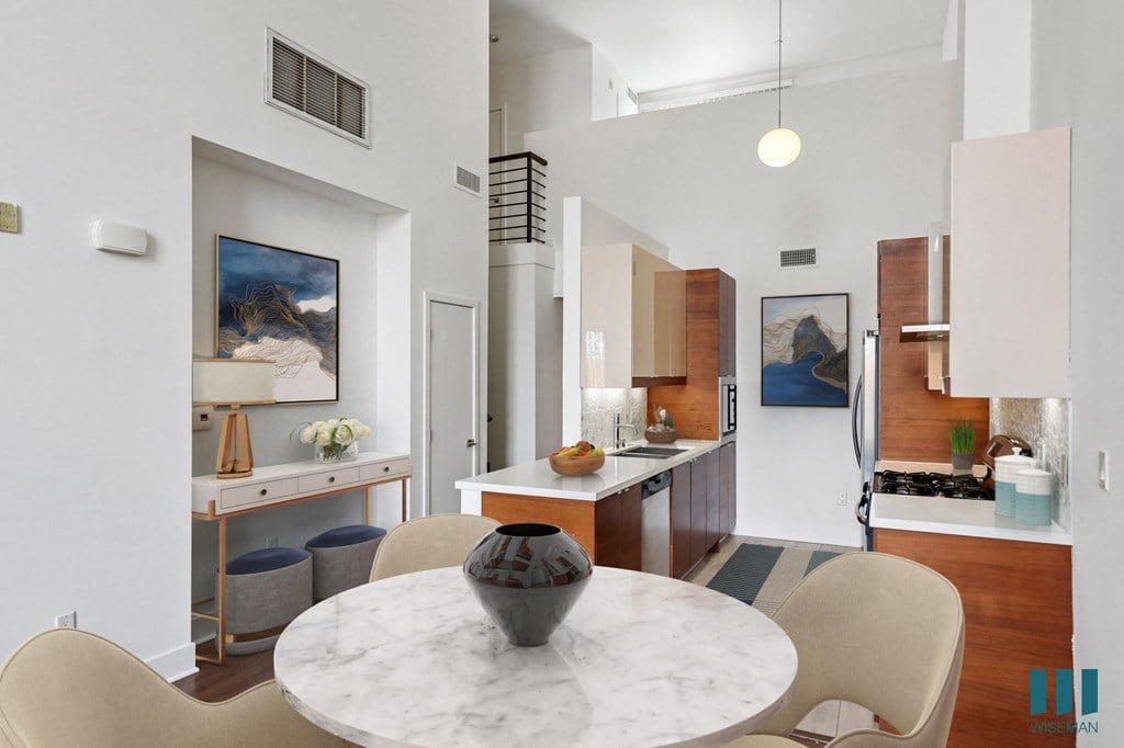 Townhome with Open-Concept Kitchen with Energy-Efficient Appliances