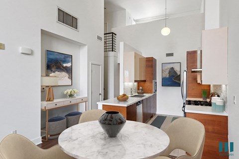 Townhome with Open-Concept Kitchen with Energy-Efficient Appliances