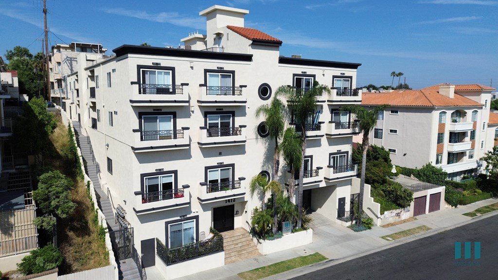 Drone View of Colby Villas by Wiseman