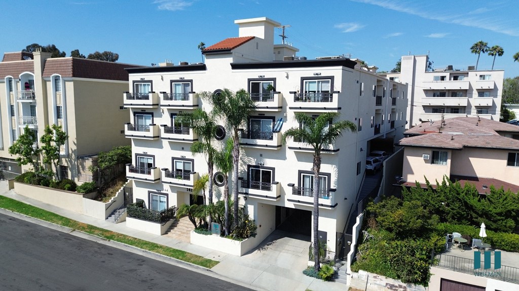 Exterior Street View of Colby Villas by Wiseman