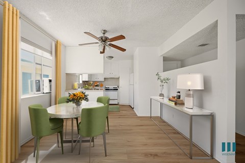Kitchen and Dining Area