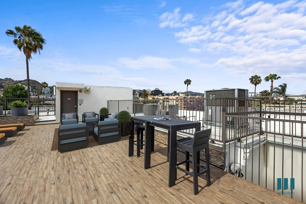 Rooftop Terrace with Skyline Views