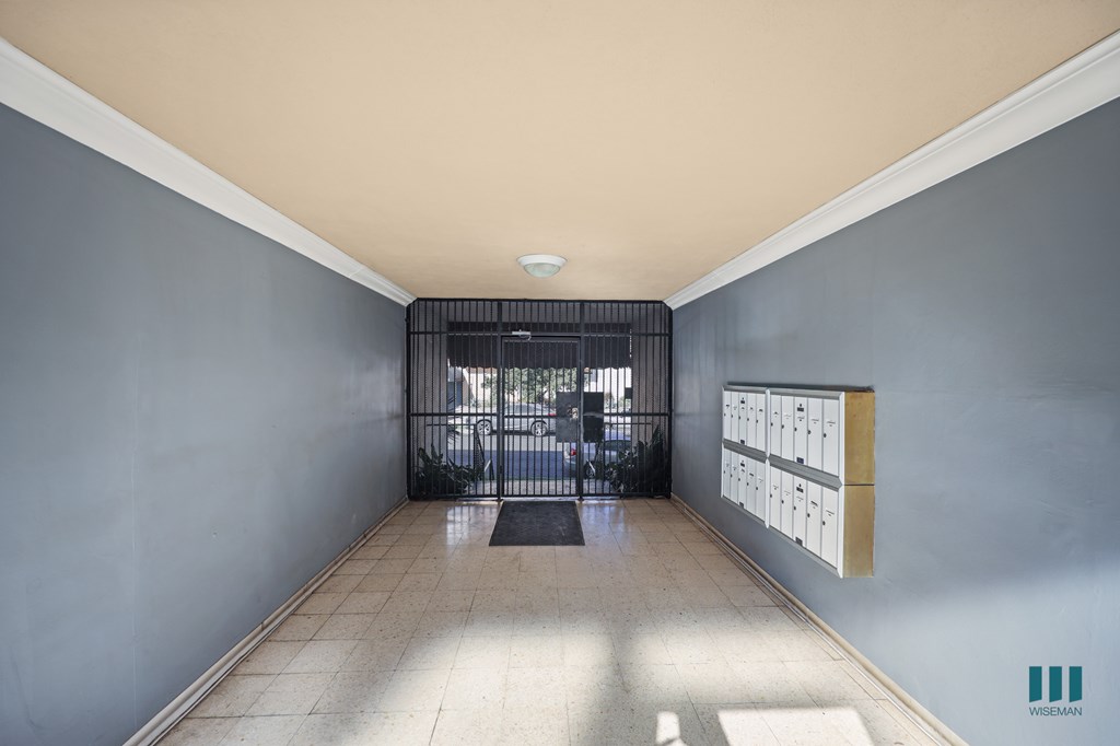 Lobby Area and Mailboxes