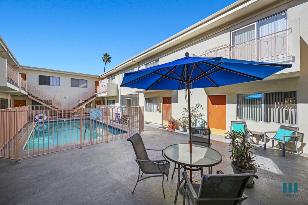 Interior Courtyard with Pool