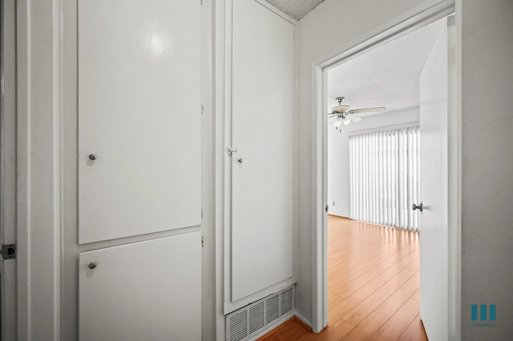 Hall Cabinetry for Storage