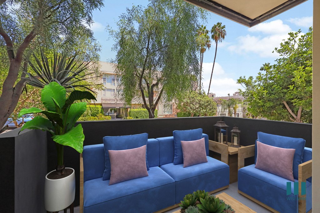 Large-Size Patio with Sky Views