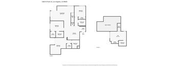 A floor plan for a property located at 1500 HI Point St, Los Angeles, CA 90035.