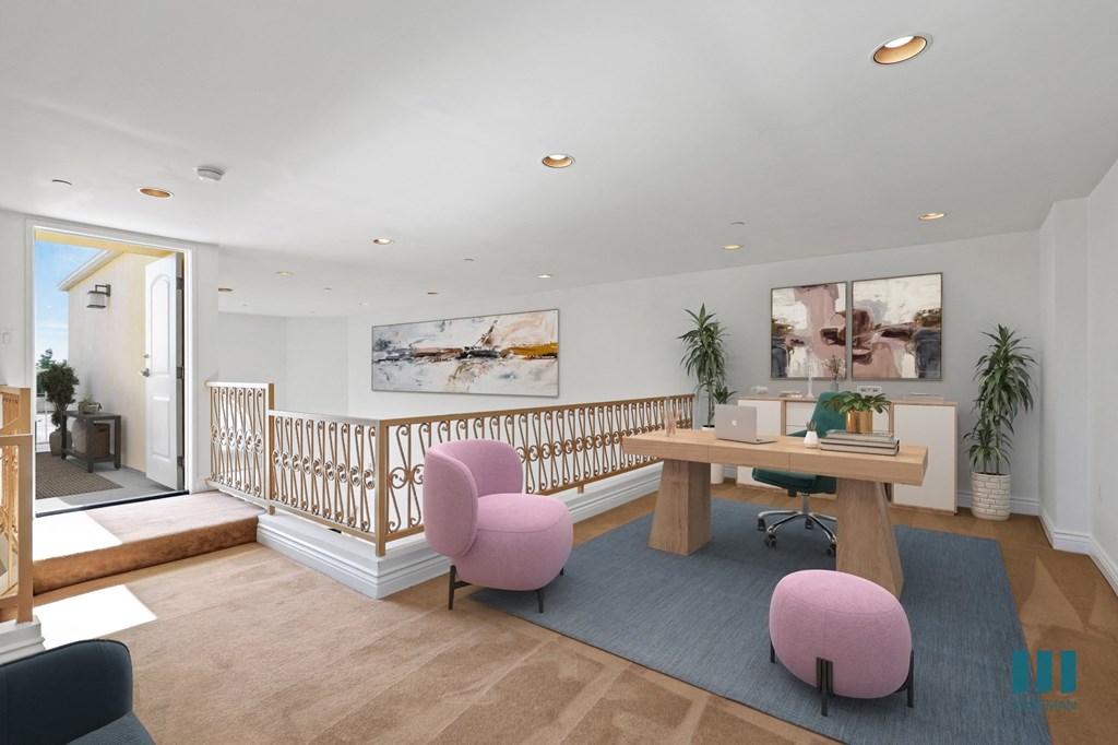 Loft Area with Large-Size Patio Space