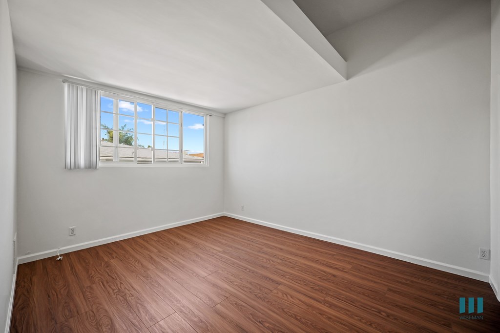 Bedroom with Hardwood Floors