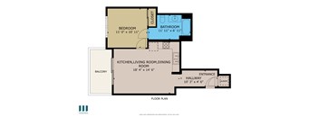 Magnolia Floor Plan at Ogden Garden by Wiseman, Los Angeles