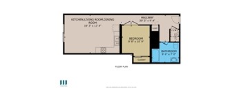Pear Floor Plan at Ogden Garden by Wiseman, Los Angeles, CA, 90036