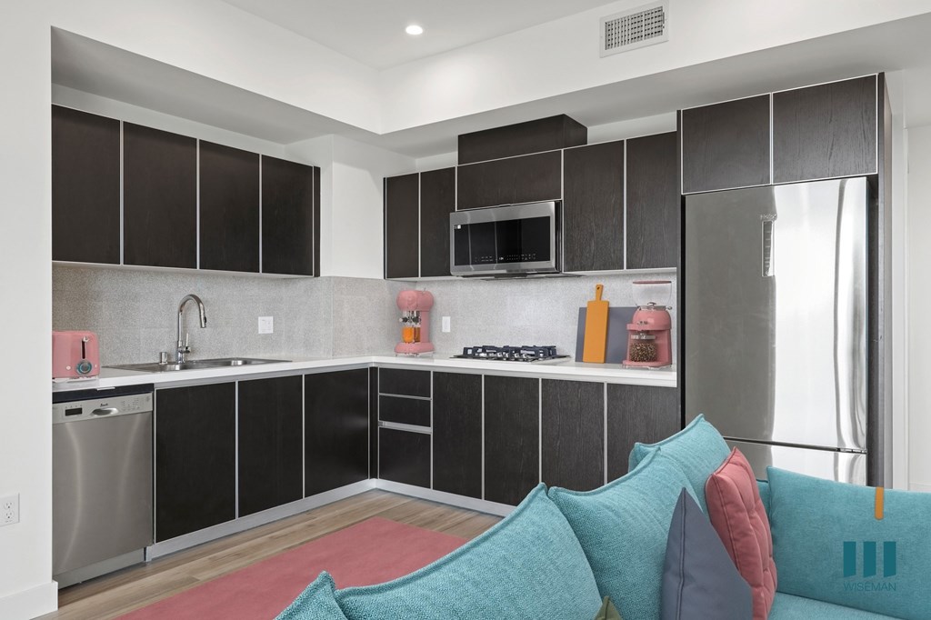 Open-Concept Kitchen with Stainless-Steel Appliances - Sherman Floor Plan