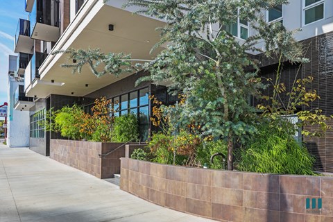 Side Entrance at Ogden Garden by Wiseman, Los Angeles, CA