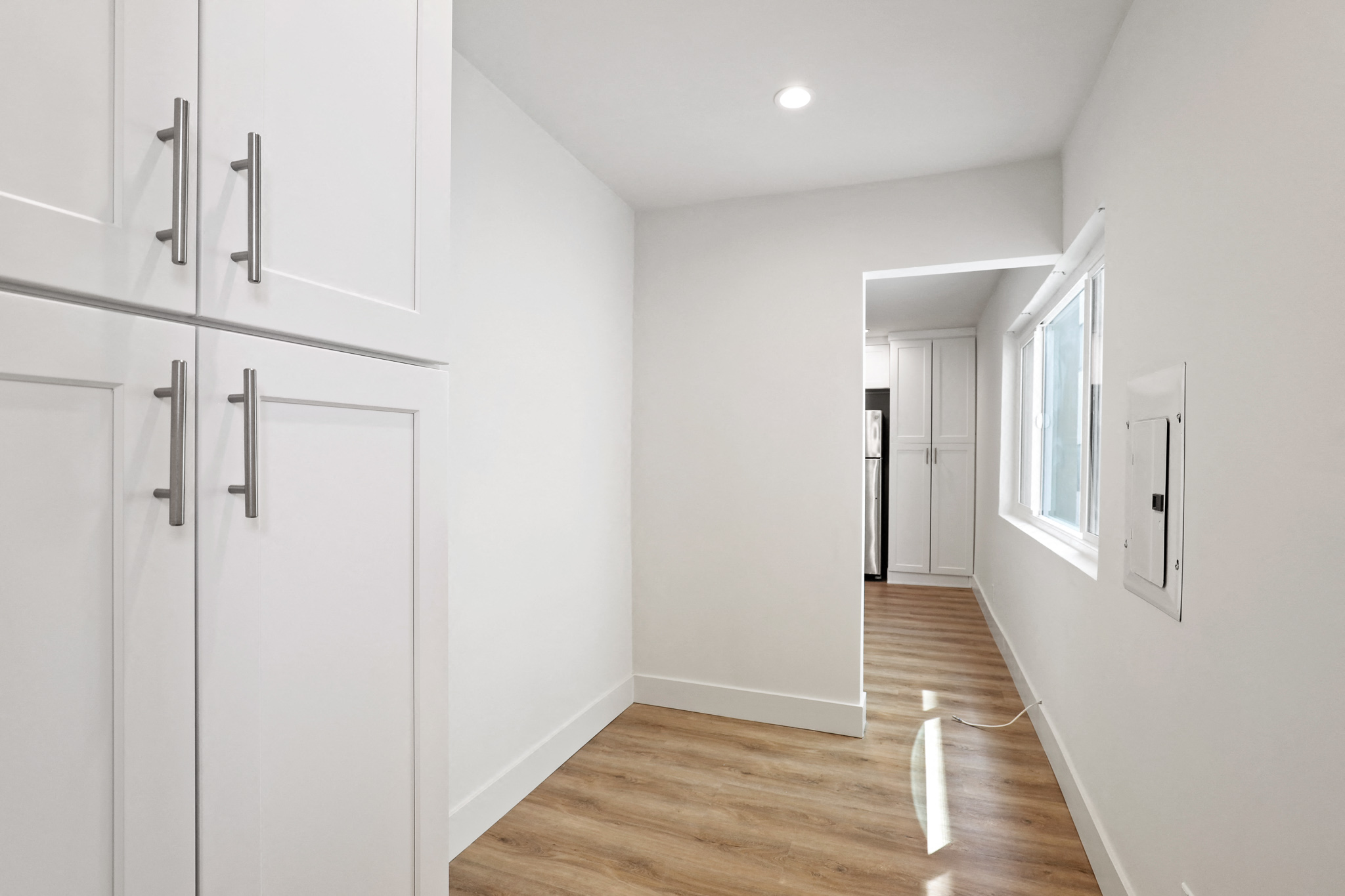 Large Studio Apartment with Cabinet Storage