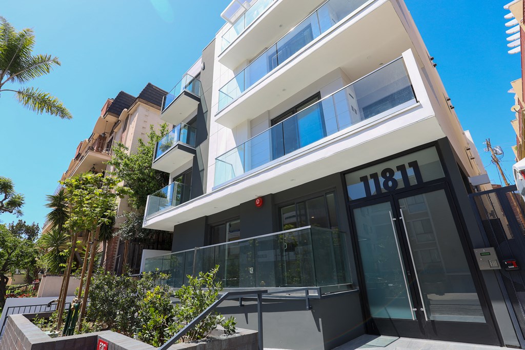 West LA apartment rentals Dorothy Granville Front Door Entrance