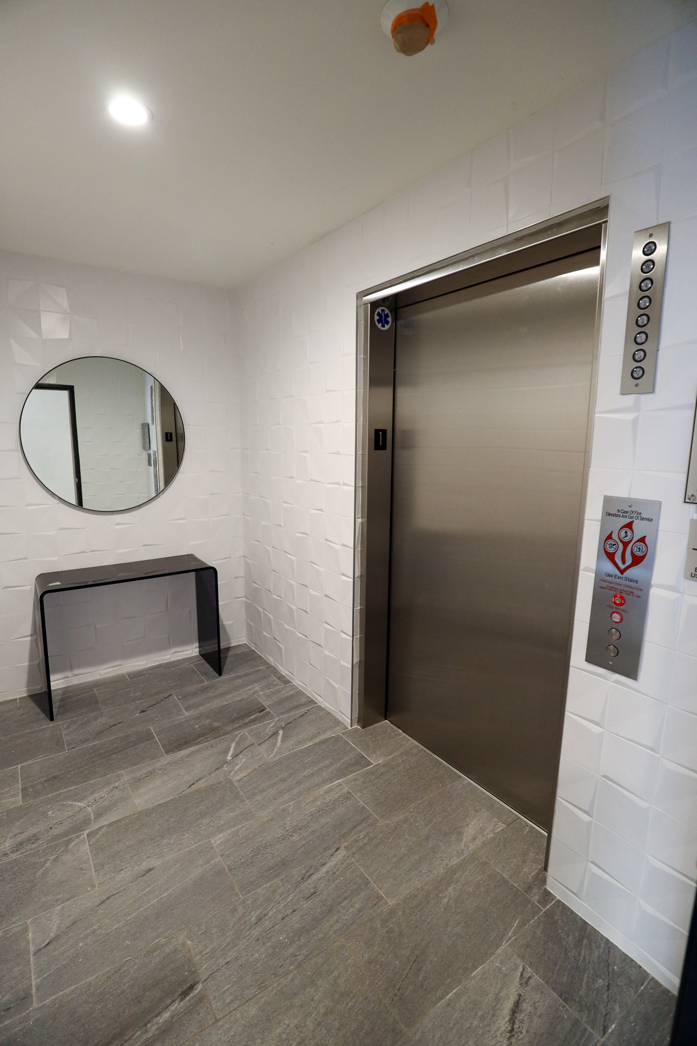 West LA Apartment Leasing Dorothy Granville Lobby Elevator