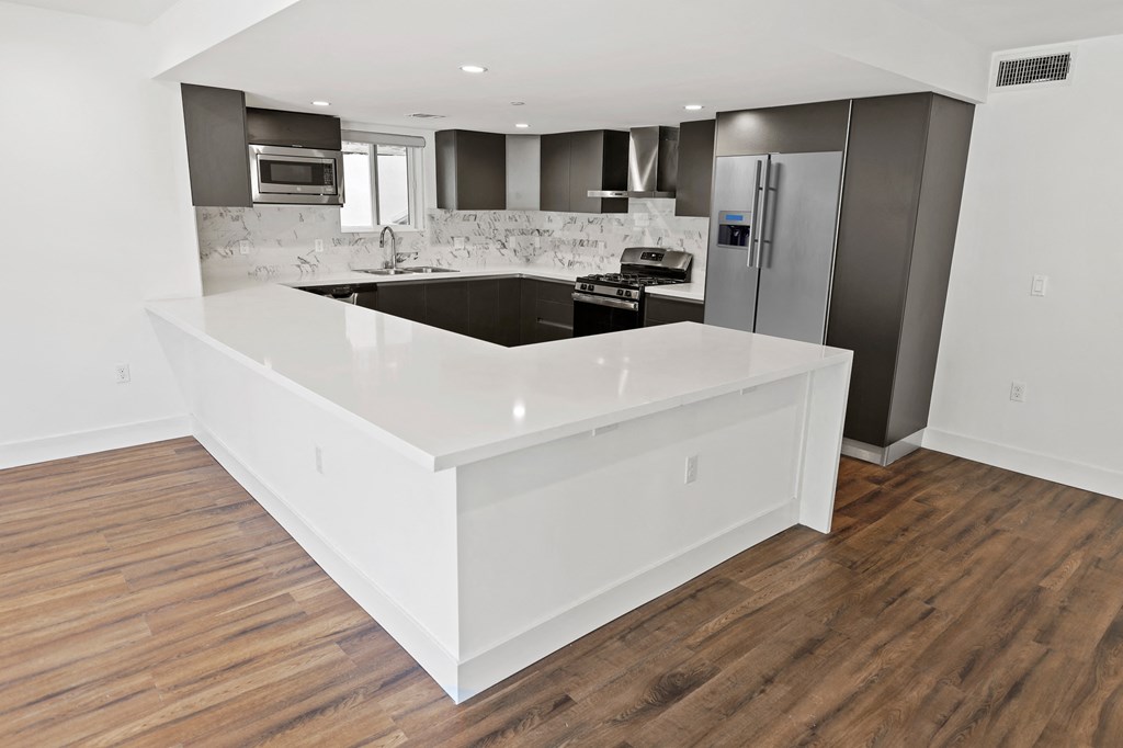 Open-Concept Kitchen with Lots of Counter Space