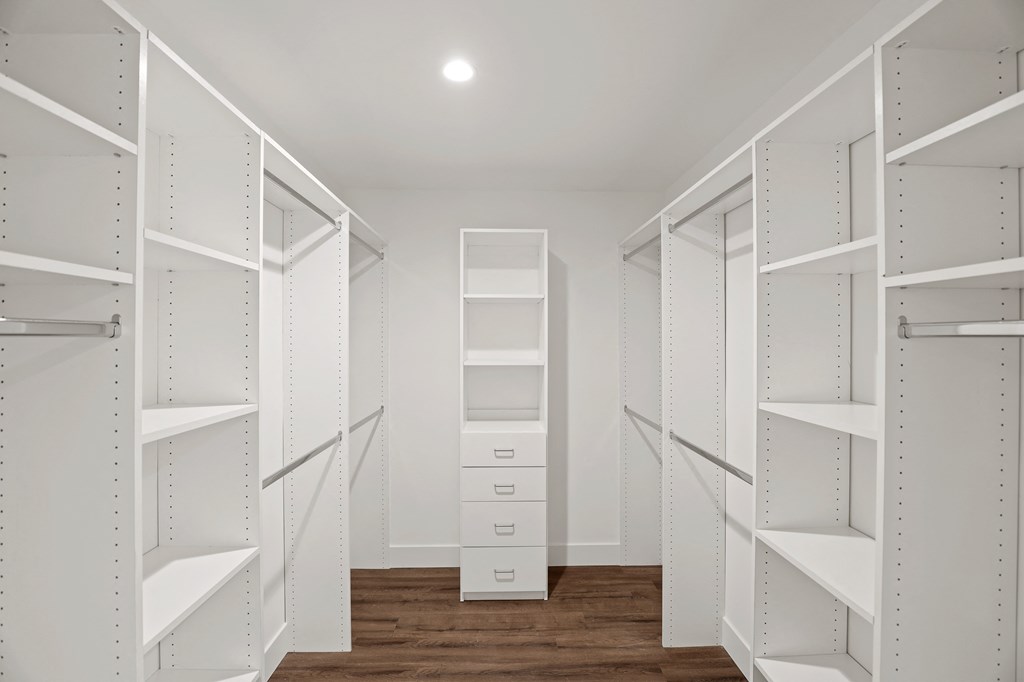 West LA apartment with Large-Size Walk-In Closet with Built-In Organizers