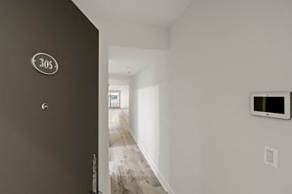 Entrance to Apartment with In-Suite Alarm System