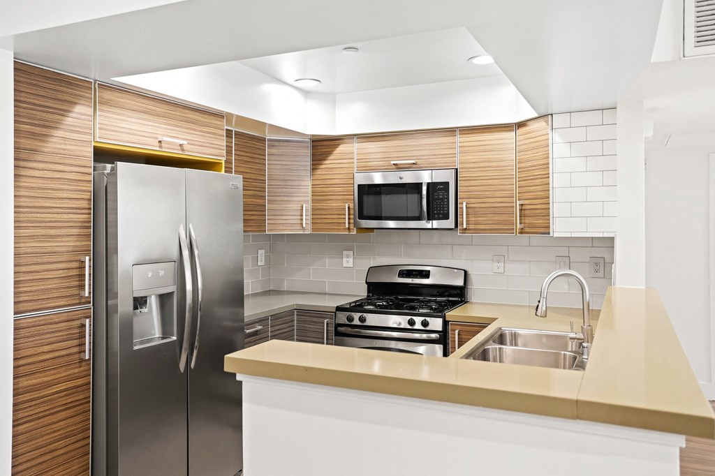 Kitchen with Energy-Efficient Appliances