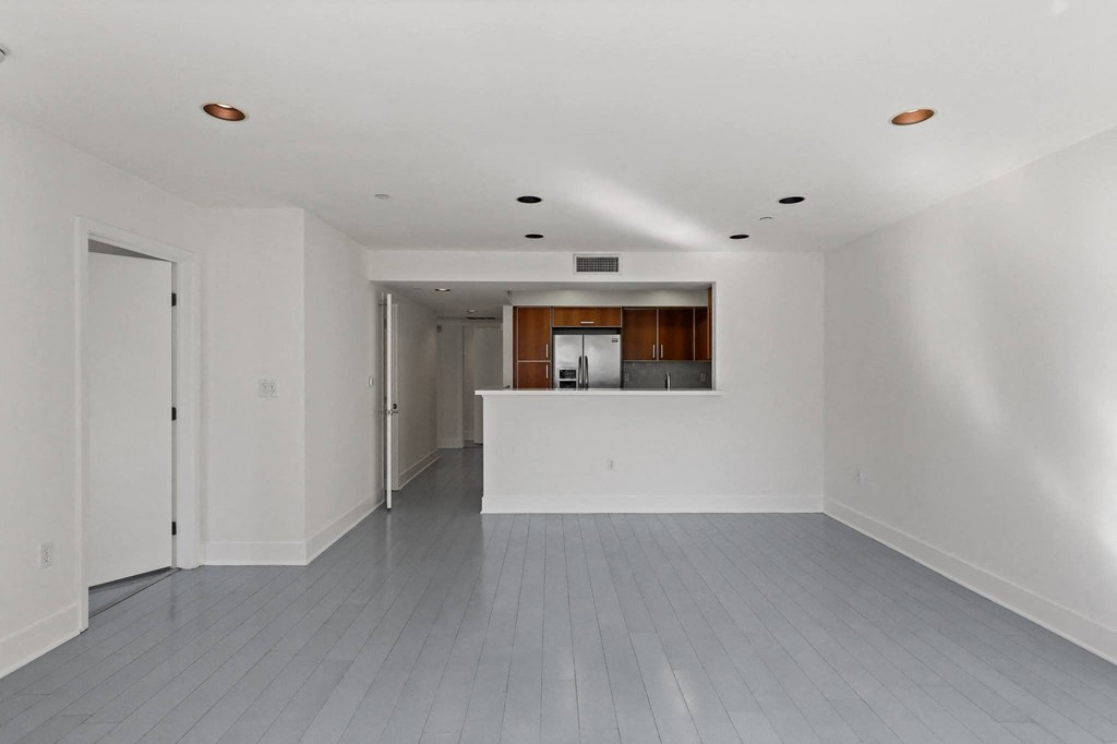 Open-Concept Living, Dining, And Kitchen Areas