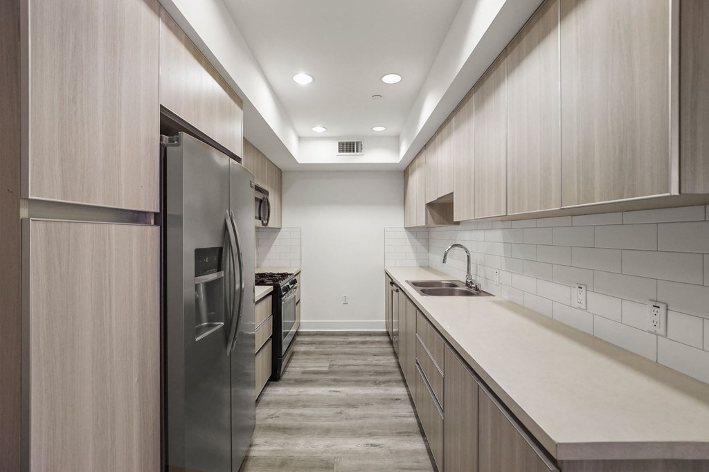 Large-Sized Kitchen with Ample Cabinet Storage