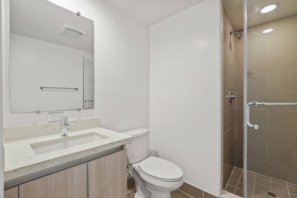 Bathroom with Walk-In Closet