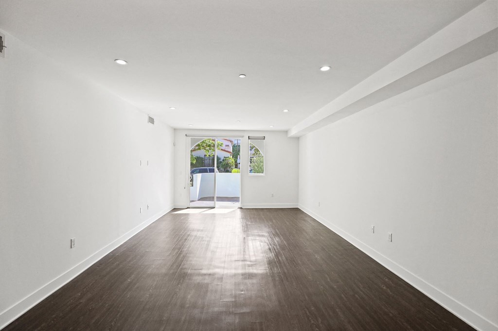 Living Room Space with Patio