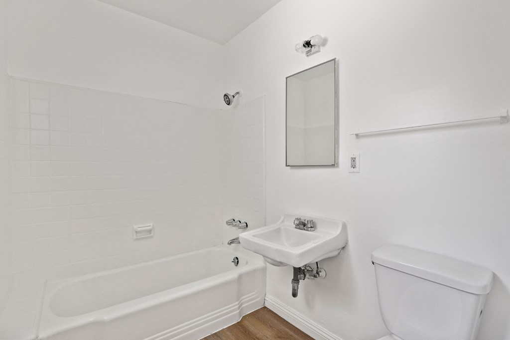 Bathroom With Full-Size Bathtub