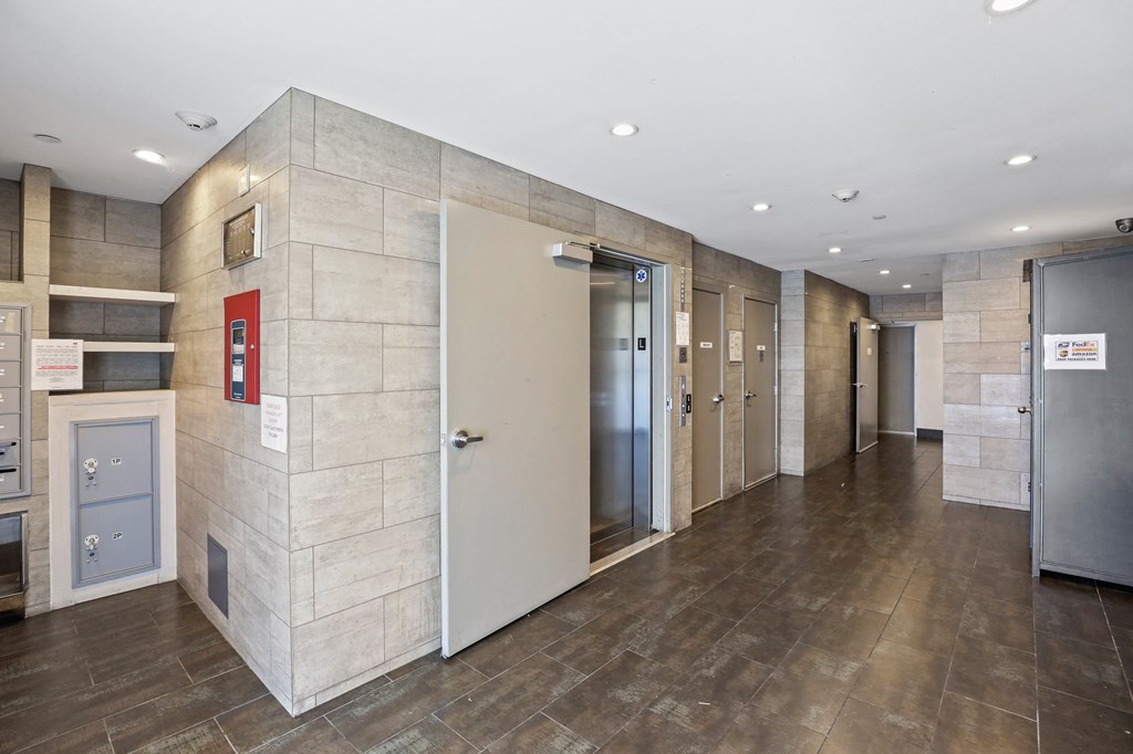 Elevator Entrance from the Front Lobby Area