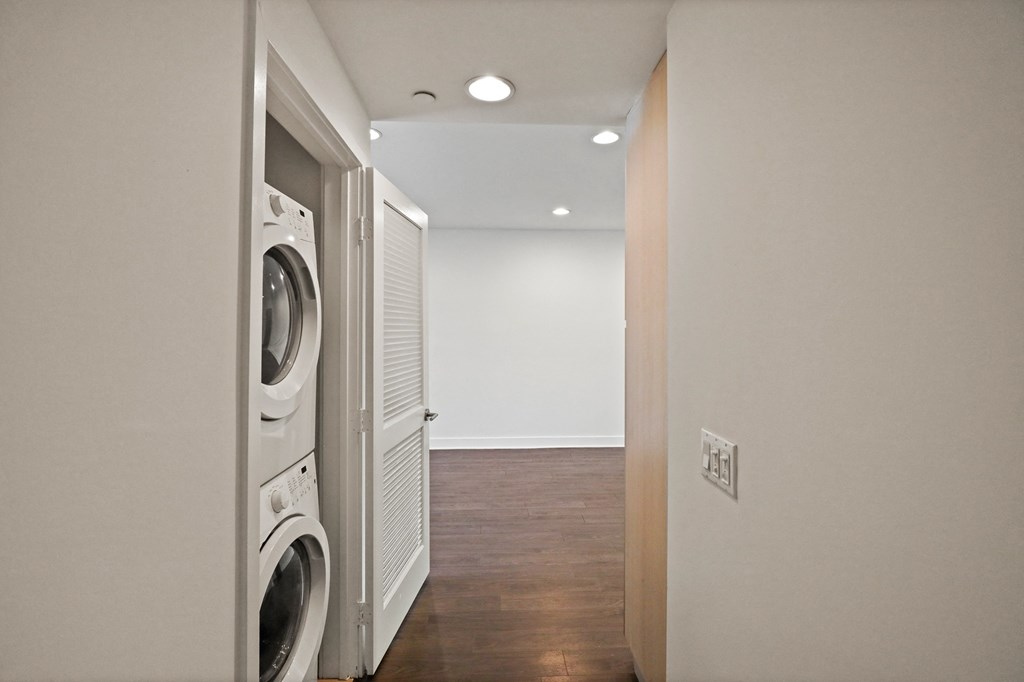 In-Suite Washer and Dryer