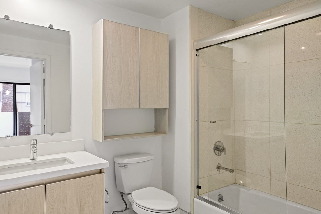 Bathroom With Full-Size Bathtub