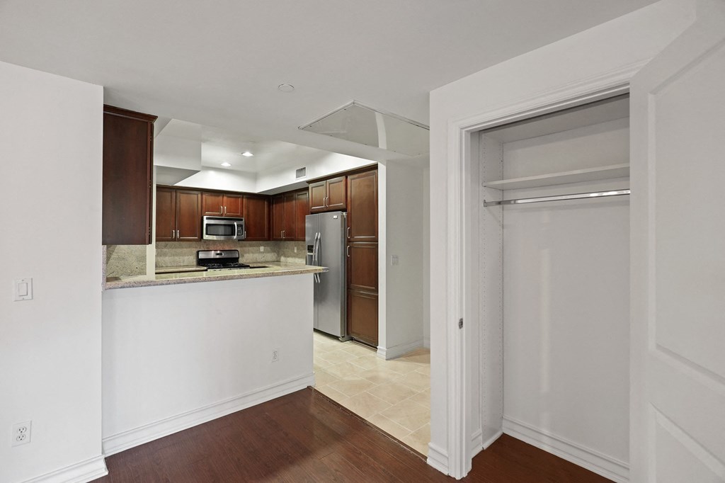 Full-Size Kitchen and Coat Closet