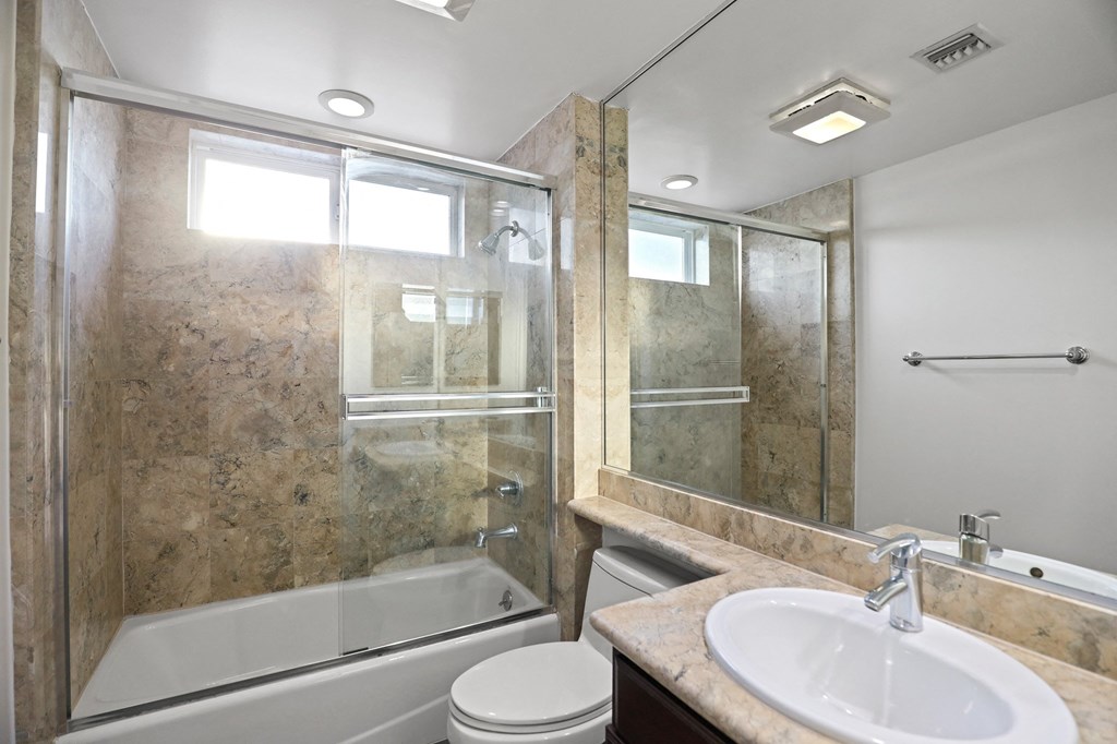 Bathroom With Full-Size Bathtub