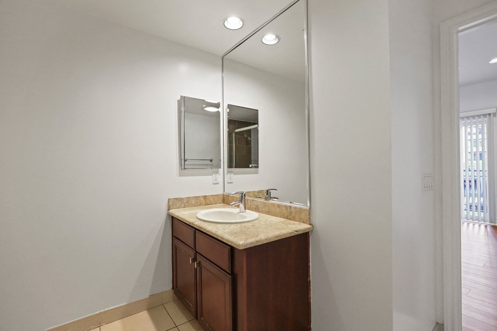 Hall Bathroom with Vanity