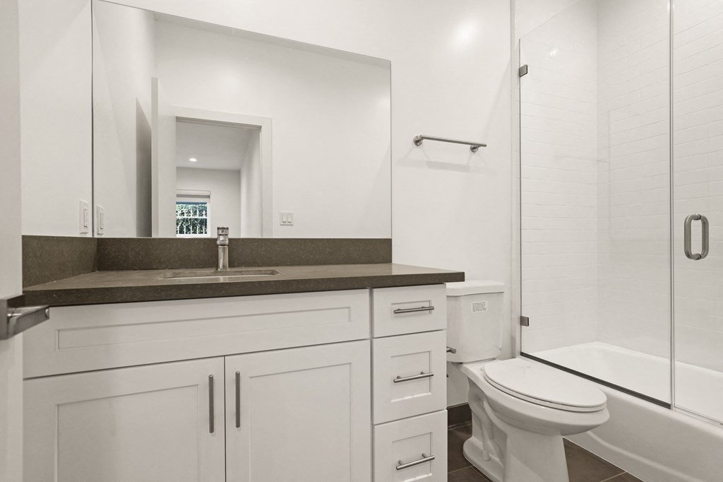 Bathroom With Full-Size Bathtub